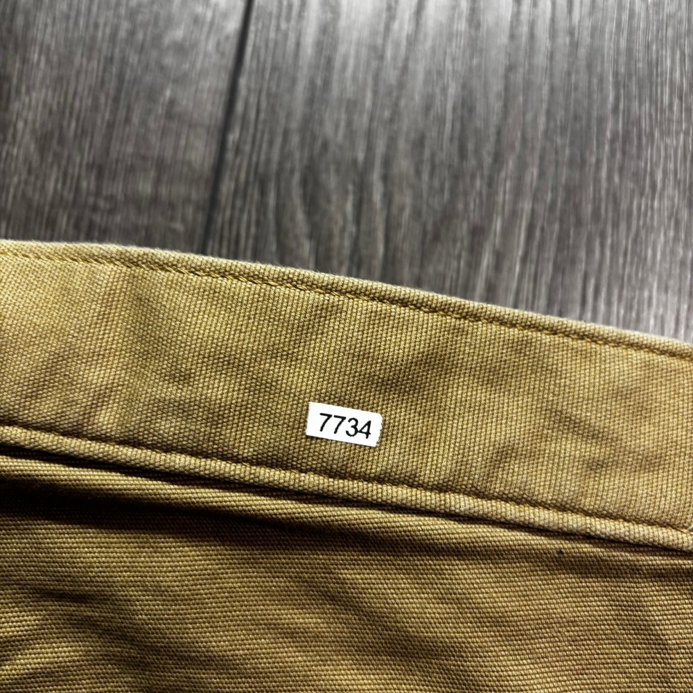 Carhartt Relaxed Fit 31x32 Canvas Work Pants Tan Khaki Mens Utility Carpenter - Picture 8 of 8